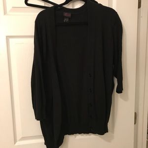 Torrid black cardigan, size 4
